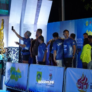 Race photo from BOGORUN 2026