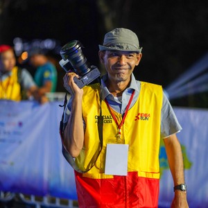 Race photo from BOGORUN 2026