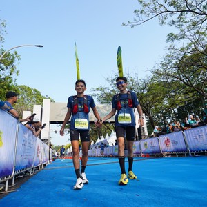 Race photo from BOGORUN 2026