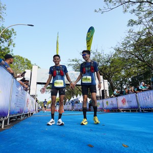 Race photo from BOGORUN 2026
