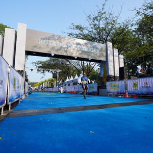 Race photo from BOGORUN 2026