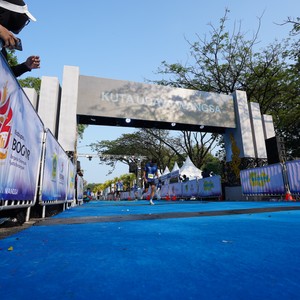 Race photo from BOGORUN 2026