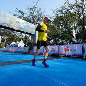 Race photo from BOGORUN 2026