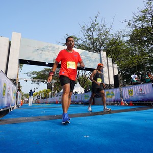 Race photo from BOGORUN 2026