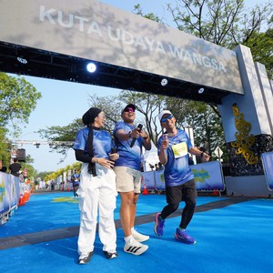 Race photo from BOGORUN 2026