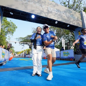 Race photo from BOGORUN 2026
