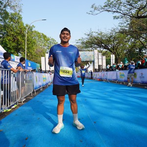 Race photo from BOGORUN 2026
