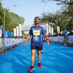 Race photo from BOGORUN 2026