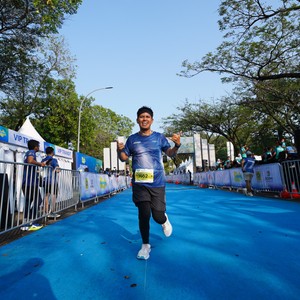 Race photo from BOGORUN 2026