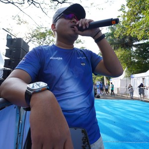 Race photo from BOGORUN 2026