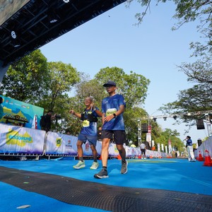 Race photo from BOGORUN 2026