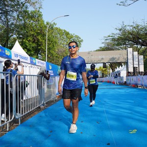 Race photo from BOGORUN 2026