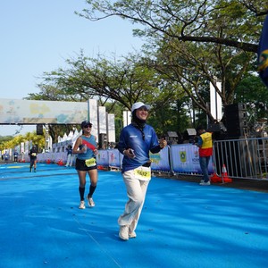 Race photo from BOGORUN 2026