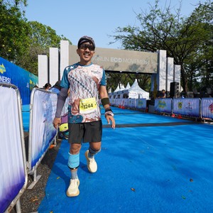 Race photo from BOGORUN 2026