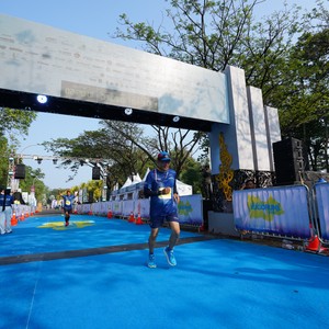 Race photo from BOGORUN 2026