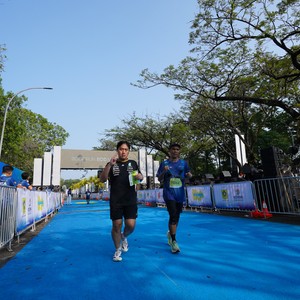 Race photo from BOGORUN 2026