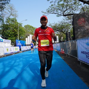 Race photo from BOGORUN 2026