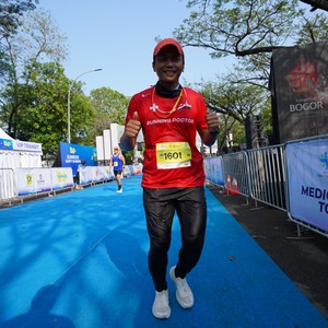 Race photo from BOGORUN 2026