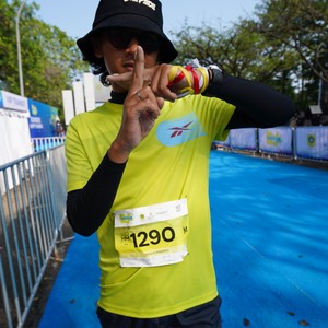 Race photo from BOGORUN 2026