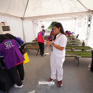 Race photo from BOGORUN 2026