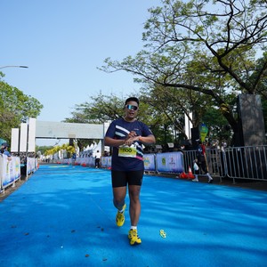 Race photo from BOGORUN 2026