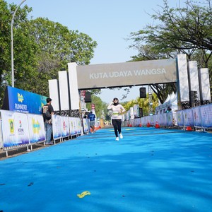 Race photo from BOGORUN 2026