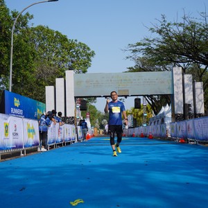 Race photo from BOGORUN 2026