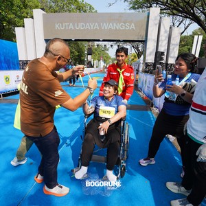Race photo from BOGORUN 2026