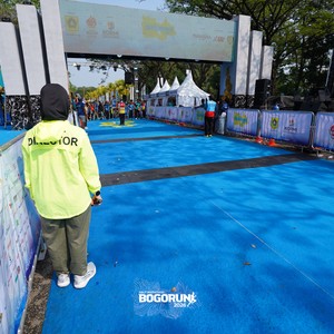 Race photo from BOGORUN 2026