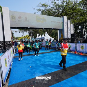 Race photo from BOGORUN 2026
