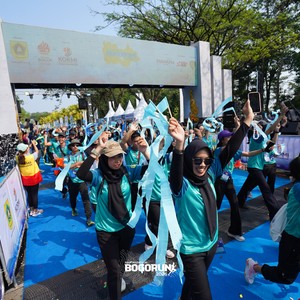Race photo from BOGORUN 2026