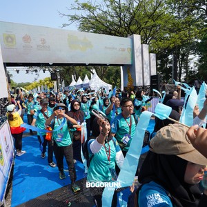 Race photo from BOGORUN 2026