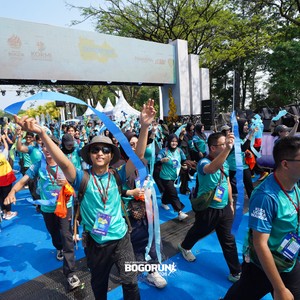 Race photo from BOGORUN 2026