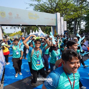 Race photo from BOGORUN 2026