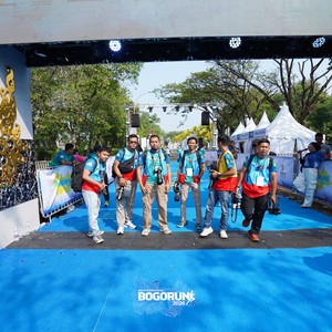 Race photo from BOGORUN 2026