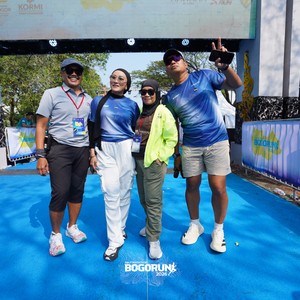 Race photo from BOGORUN 2026