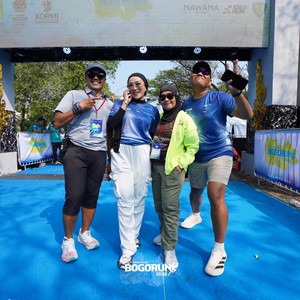 Race photo from BOGORUN 2026
