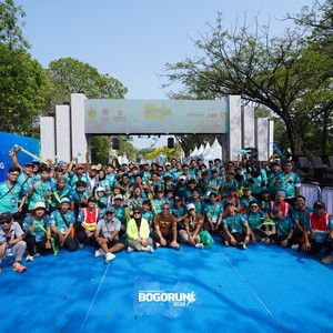Race photo from BOGORUN 2026