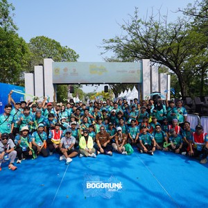 Race photo from BOGORUN 2026