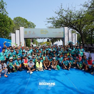 Race photo from BOGORUN 2026