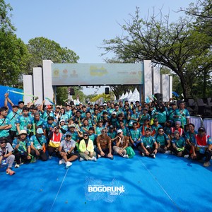 Race photo from BOGORUN 2026