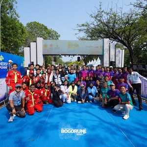 Race photo from BOGORUN 2026