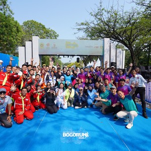 Race photo from BOGORUN 2026
