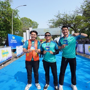 Race photo from BOGORUN 2026