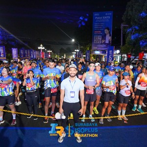 Race photo from SURABAYA ISOPLUS MARATHON 2026