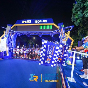 Race photo from SURABAYA ISOPLUS MARATHON 2026