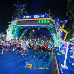 Race photo from SURABAYA ISOPLUS MARATHON 2026