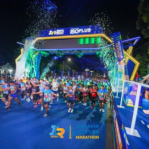 Race photo from SURABAYA ISOPLUS MARATHON 2026