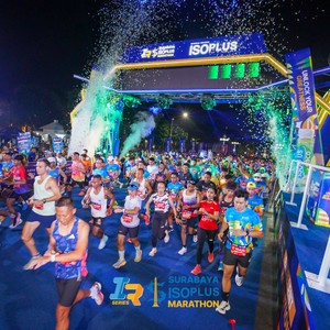 Race photo from SURABAYA ISOPLUS MARATHON 2026