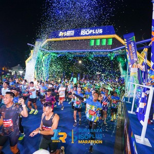 Race photo from SURABAYA ISOPLUS MARATHON 2026